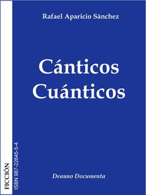 cover image of Cánticos Cuánticos